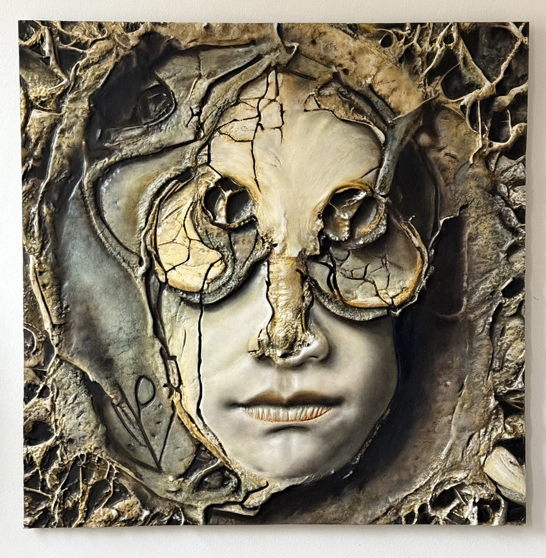 Jonathan Goslan – Oil on resin sculpture