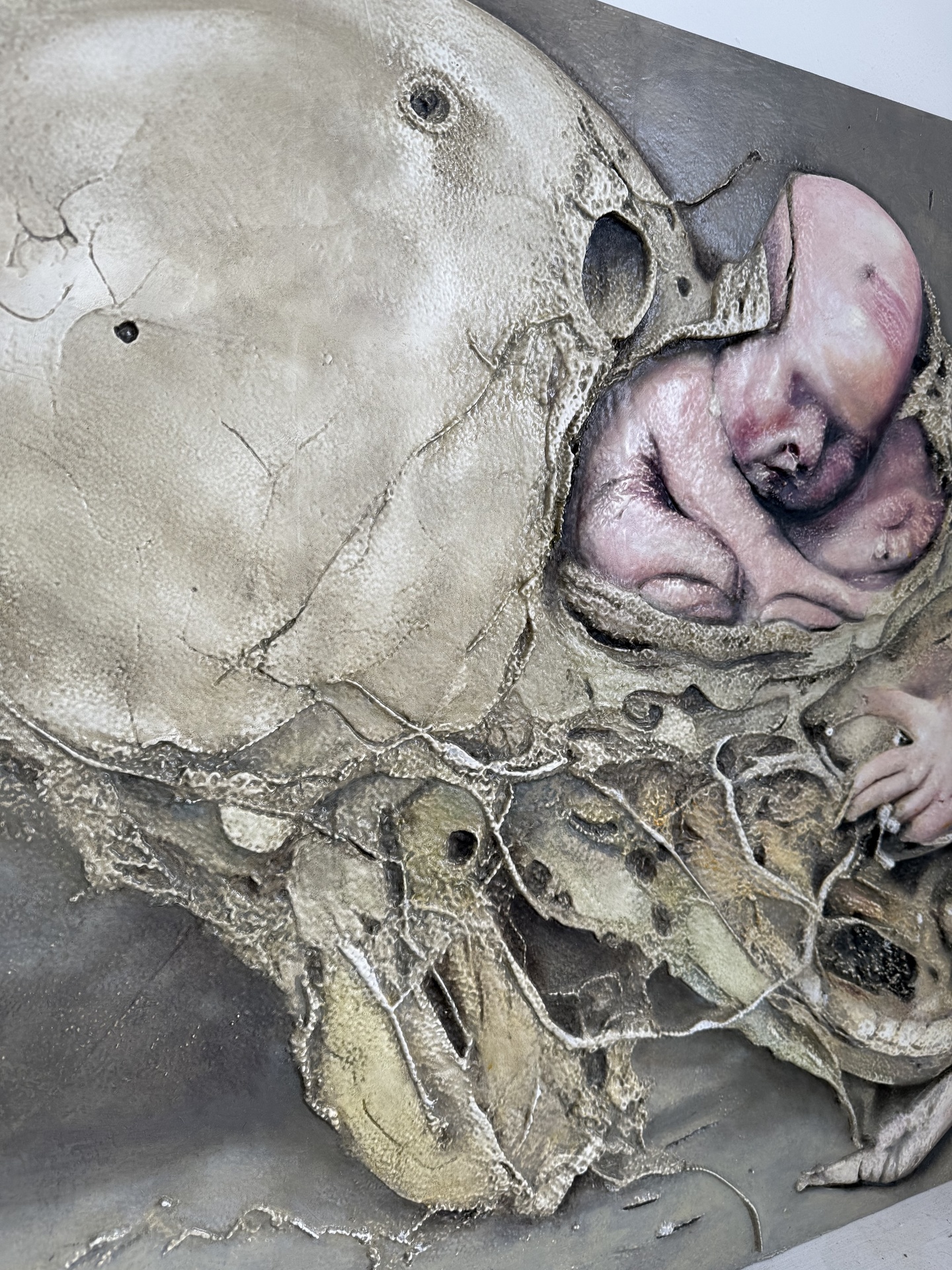 Skull Born (detail)