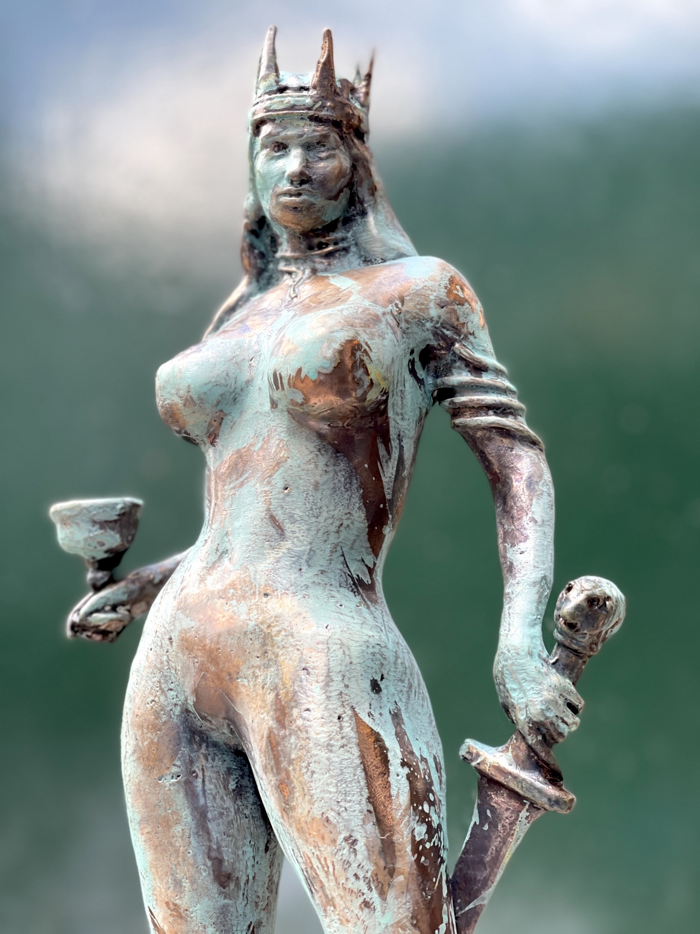 Resurrection patinated