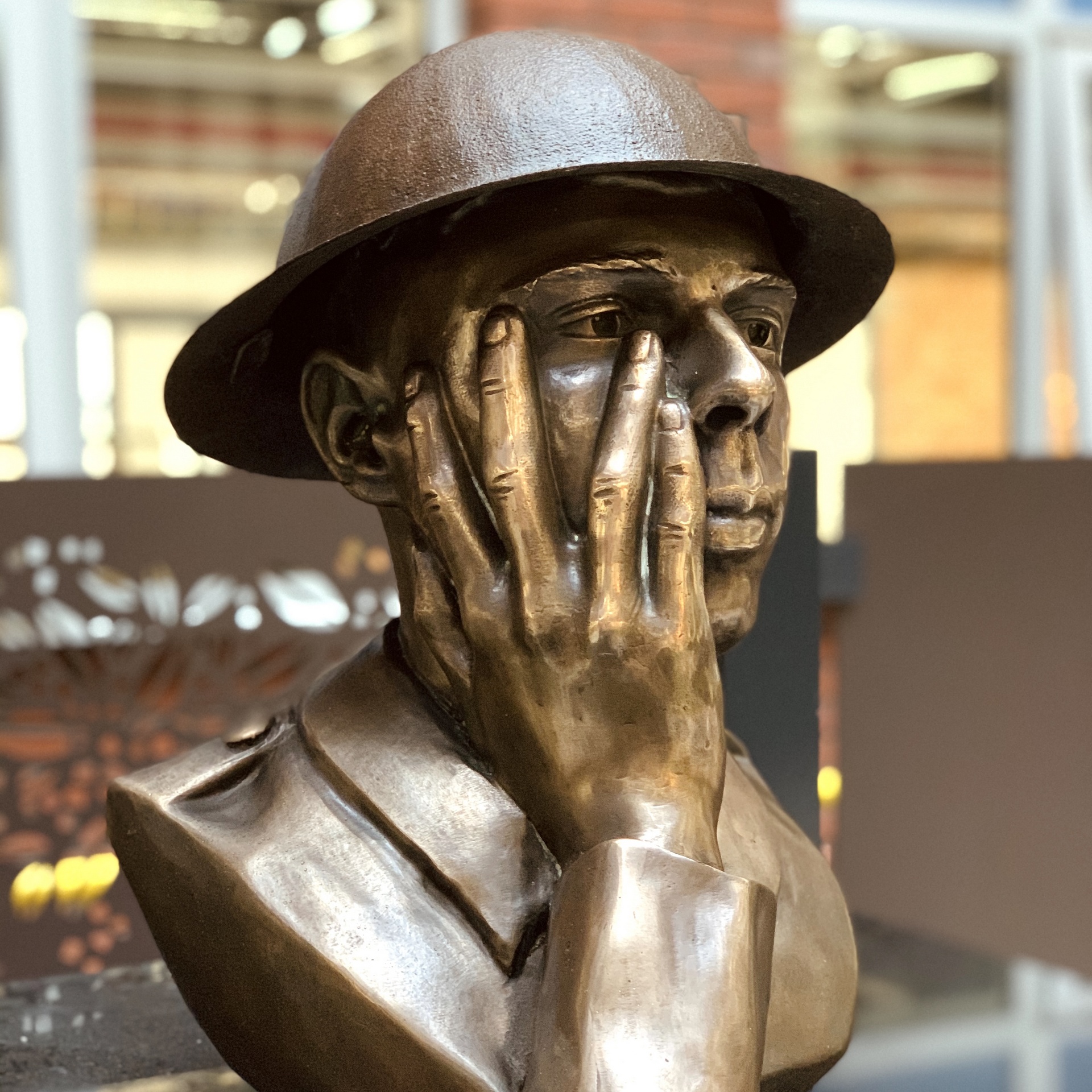 Forgotten Faces installation
