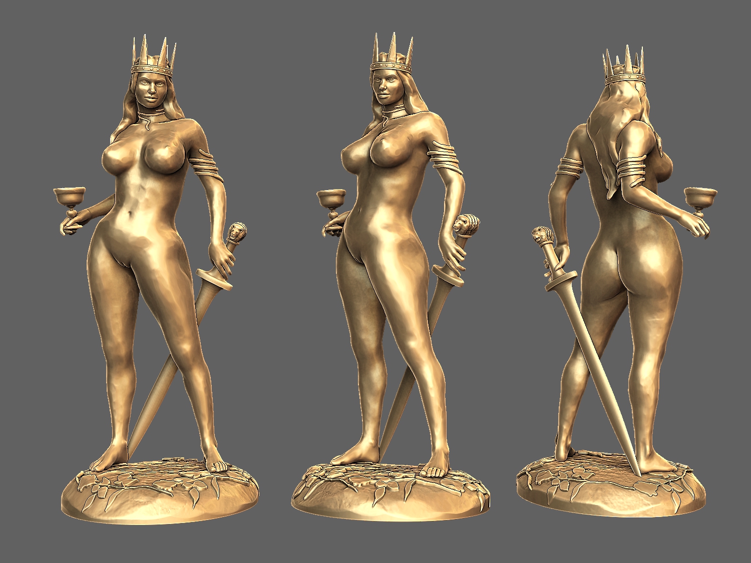 Resurrection digital sculpt